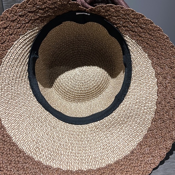 Bow detail straw hat - Picture 4 of 4